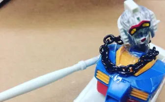 鳥居みゆき初ガンプラ「カヌーガンダム」は見てはいけない何かだった…