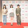「美少女図鑑 AWARD 2021」。左から山本由亜那さん、白石花恋さん、二階堂ふみさん