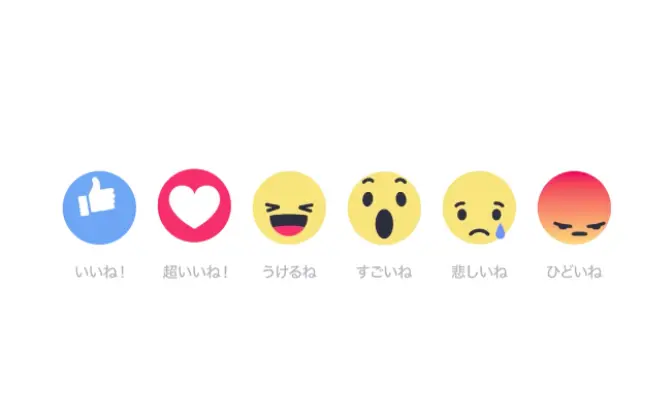 Facebookが絵文字による「リアクションズ」を実装　「悲しいね」など