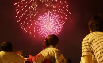 ねえ、一緒に花火観ようよ── 2000人で合コン花火フェス開催