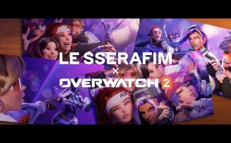 LE SSERAFIM、新曲MVは『オーバーウォッチ 2』とのクロスオーバー作品