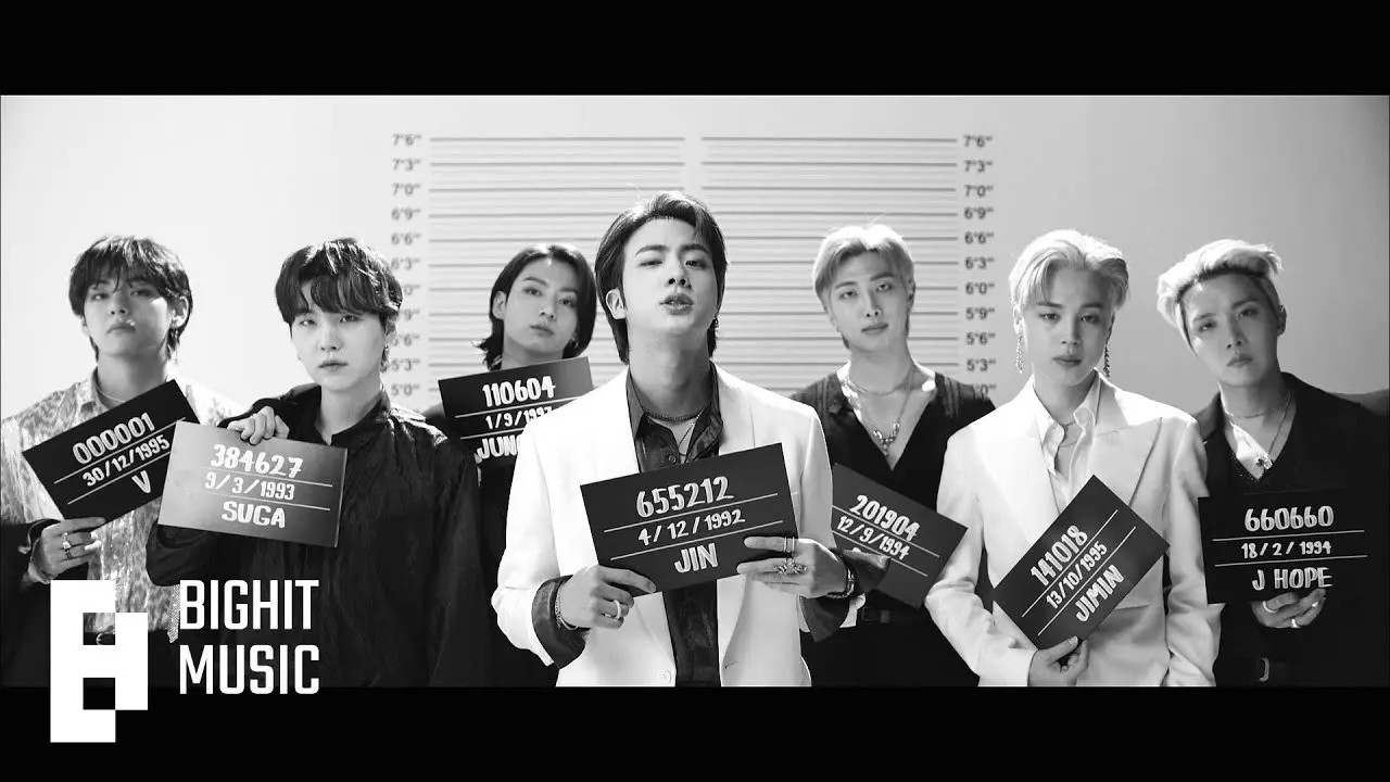 BTS (방탄소년단) 'Butter' Official MV／画像はYouTube より
