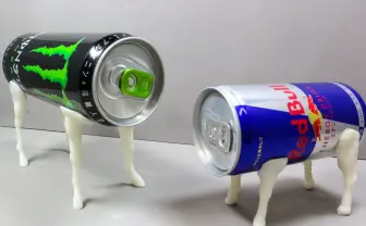 3Dプリントした足でいろんなものを精霊馬に　これが令和のネオお盆