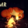 動画「【公式】ASMR・焚き火音 - ヒトカゲといっしょ Charmander's Fireside Slumber」