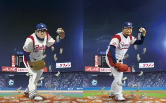 落合福嗣くん『グラゼニ』主役でコスプレ披露 野球界を誰よりも知る声優