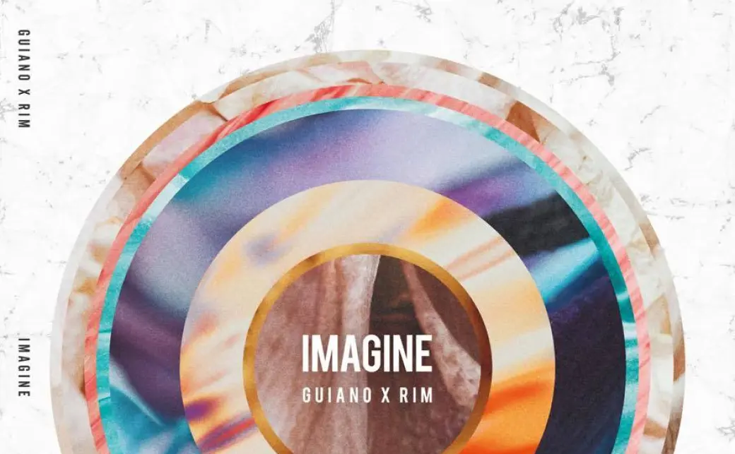 【Guiano×理芽】 Album「imagine」／imagine Guianoさんと理芽さんのコラボアルバム『imagine』のジャケットの画像