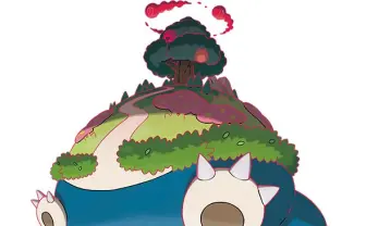 『ポケモン剣盾』カビゴンがキョダイマックス！ お腹から木が生える