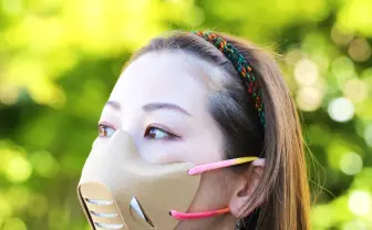 手づくりダンボールマスクがカッコいいぞ　作者に聞いたこだわりとつくり方