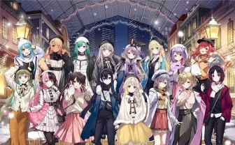ぶいすぽ　冬コミタペストリー2022 VTuberぶいすぽっ！がコミケ初出展「盛大にお出迎えさせて