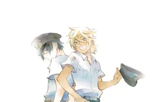 幾原邦彦『さらざんまい』新キャラ公開　2人の警官が物語の鍵をにぎる？