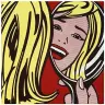 Roy LICHTENSTEIN「Girl in Mirror」