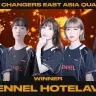 優勝を果たしたFENNEL HOTELAVAの選手たち／画像はVALORANT Champions Tourの日本公式Twitterより
