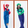 スーパーマリオ公式コスプレ衣装／画像はすべて商品ページより