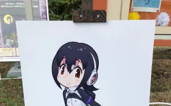 『けもフレ』吉崎観音から二次元に恋するペンギンへ　フルルと並んだイラスト届く