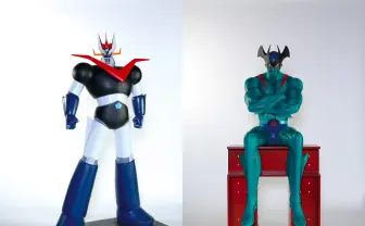 グレートマジンガーとデビルマンの等身大フィギュア！ 190cmの巨大スケール