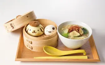 「ポムポムプリンカフェ」横浜にオープン　中華まんが可愛すぎる＞＜