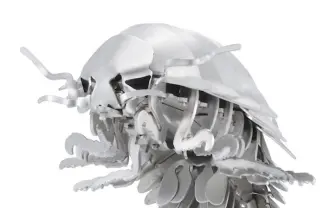 メタルなダイオウグソクムシ金属フィギュア工作キットかっけぇ！