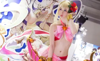 【コスプレ】夏コミのコンパニオンさん激写！ ガッデムホット（めっさアツいわ）