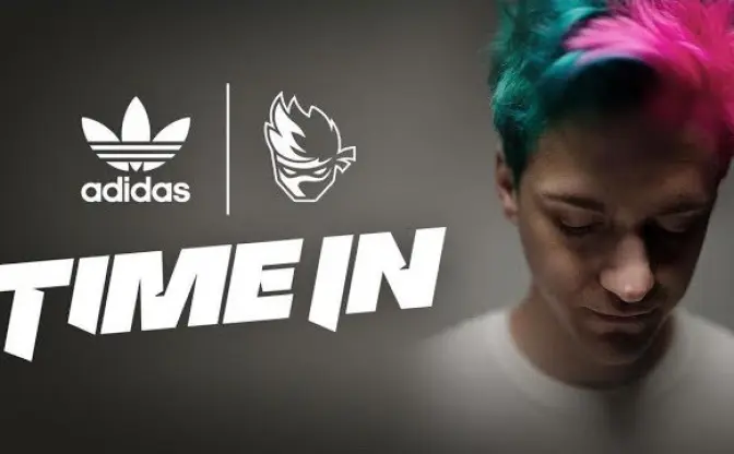 ゲーム実況の帝王 Ninja、アディダスとパートナーシップ契約を発表
