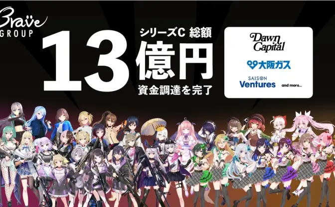 VTuber「ぶいすぽっ！」運営会社、元ゲーム部運営のBrave groupと経営統合