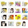 「ポプテピピック」LINEクリエイターズスタンプ／画像はすべてLINE STOREのスクリーンショット