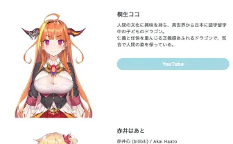 ホロライブの人気VTuber桐生ココ、赤井はあと活動自粛に大きな波紋