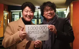 映画『パラサイト 半地下の家族』 日本での動員100万人、興収14億円突破