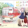 京都の叡山電鉄が漫画『NEW GAME!』