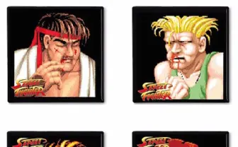 ガイルの顔が…!? 『ストⅡ』の負け顔バッジが清々しいほど痛々しい