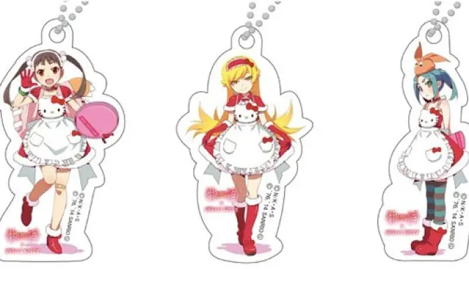 キュン死！ ＜物語＞シリーズ サンタキティちゃんの忍たちがグッズ化