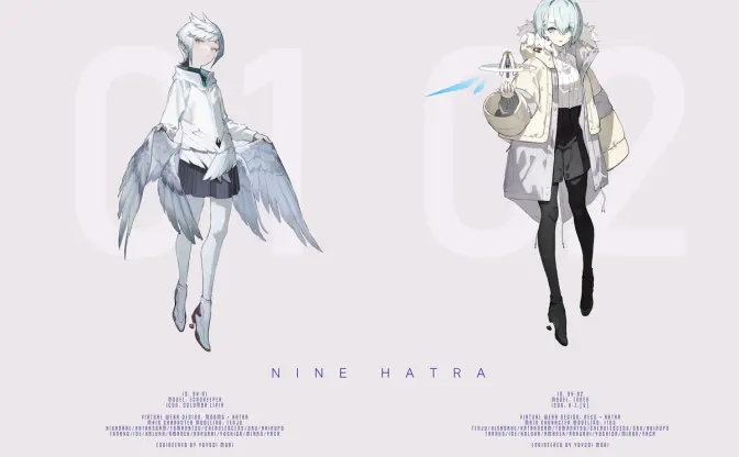 YOYOGI MORI×HATRA バーチャルウェア「NINE HATRA」 年内リリースが決定