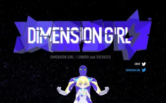 謎の“次元少女”亜空間こねる、アクションゲームに　2023年夏発売