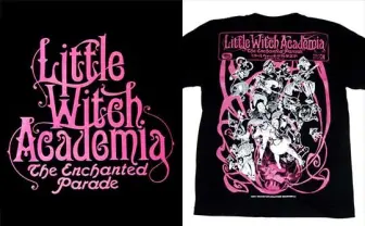 『リトルウィッチアカデミア』続編がTシャツに　ハッピータイムの始まりだー！