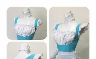 口枷屋モイラデザインのメイドスク水が登場! 胸の部分は着脱可能☆
