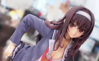 360°どこから見てもけしからん! 『冴えカノ』霞ヶ丘詩羽フィギュア