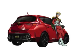 シャア専用のコンセプトカー『シャア専用オーリス』 一般予約開始!