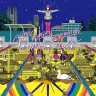 中村佑介による、新アルバム『ホームタウン』ジャケット