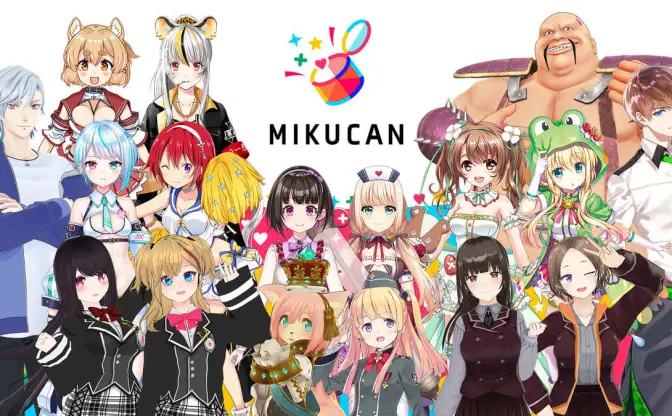 ミクチャ運営がVTuber事務所「MIKUCAN」発足　月宮雫、七瀬タクら所属