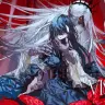 企画展「VISIONS EDGE -悪と力-」メインビジュアル、イラストはろるあさん