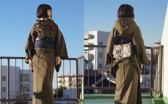 “機能美”を備えたミリタリー風着物！ 創作着物「ベイス」誕生