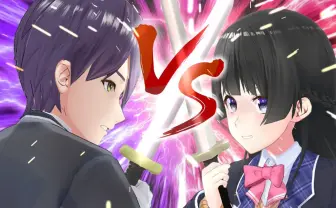 月ノ美兎と剣持刀也、メンバーシップ開設を懸け決闘 にじさんじの両雄が激突