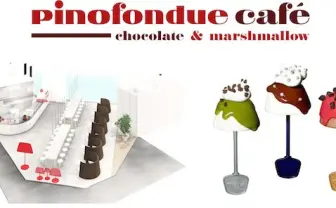 世界初のピノ専門店でピノのチョコレートフォンデュが楽しめるっ