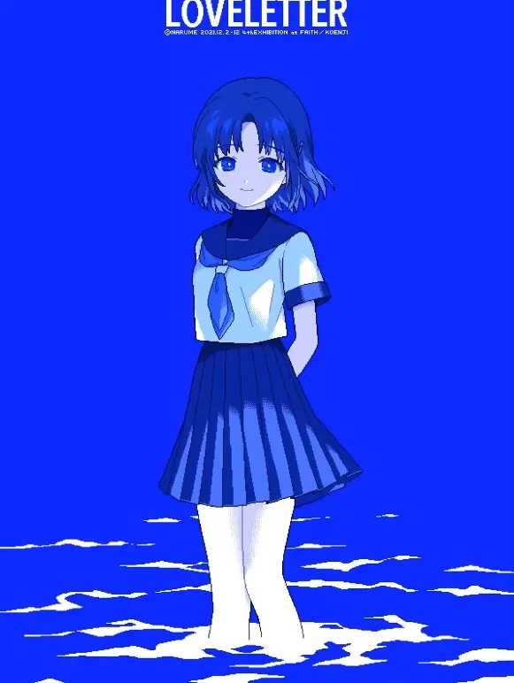 個展「〈LOVELETTER〉」／画像はなるめさんのTwitterから