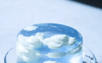 食べれる、美しい青空と雲　透明愛好家「子供の頃の夢を叶えてみました」