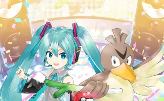 「ポケモン feat. 初音ミク」イラスト一覧 相棒との2ショットが可愛い!