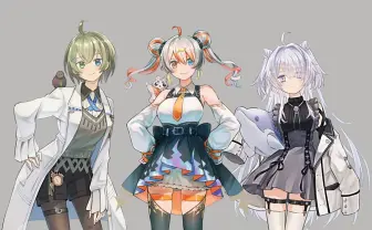 Sony MusicのVTuber「VEE」に新メンバー3人　個人勢の北白川かかぽが加入