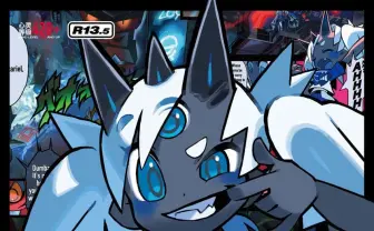 セブンゼル『#424D99』展示　独創の世界が描かれるフルカラーアート