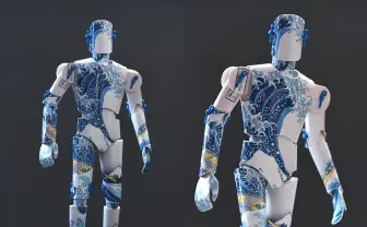 葛飾北斎の「富嶽三十六景」がロボットに！ こいつ…動くぞ！