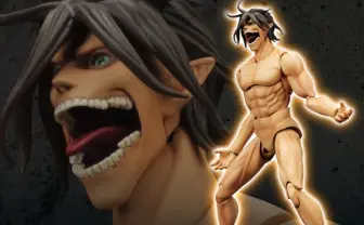 『進撃の巨人』フルアクションプラモ！ 巨人エレンの迫力がヤバい