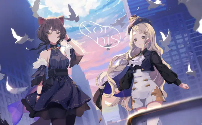 にじさんじ音楽ユニット「Nornis」新ビジュアル公開　新曲やセカンドシングルも発売